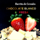 Barritas de cereales con chocolate blanco y fresas (7UD)