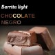 Barrita light chocolate negro (7UDS)