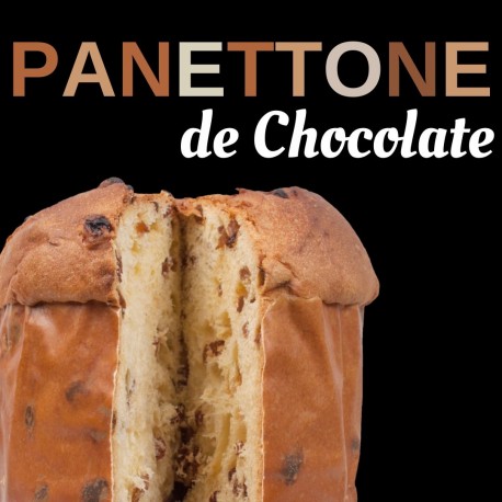 Panettone de chocolate