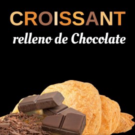 Croissant de chocolate (3UDS)