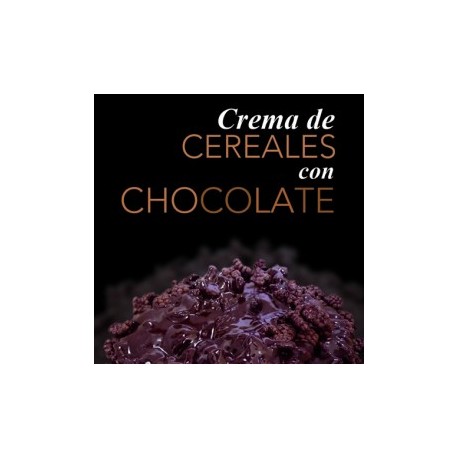 Crema Cereales con chocolate
