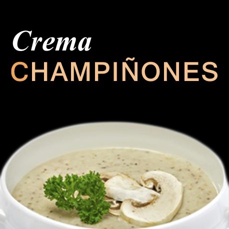 crema de champiñones