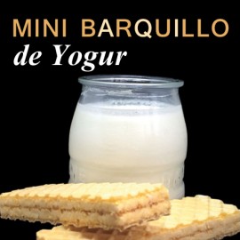 Mini-Barquillo yogur