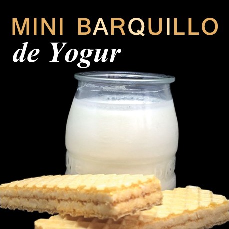 Mini-Barquillo yogur